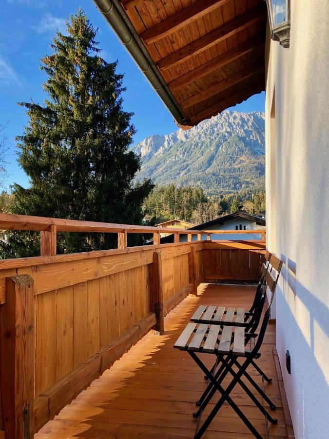 Haus Widmann Appartement Scheffau am Wilden Kaiser Buitenkant foto