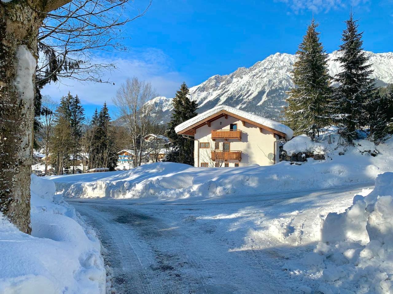 Haus Widmann Appartement Scheffau am Wilden Kaiser Buitenkant foto